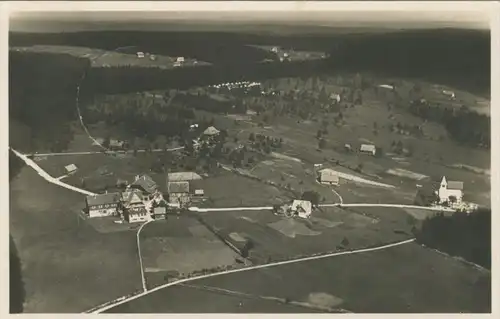 Kniebis v. 1941  Teil-Dorf-Ansicht mit Gasthaus,Bes. W. Schmelzle (44813)