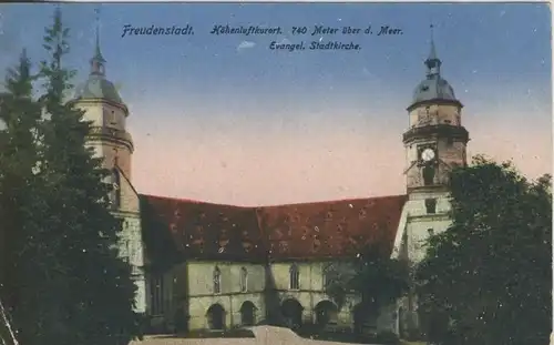 Freudenstadt v. 1924  Evangl. Stadtkirche (44892)