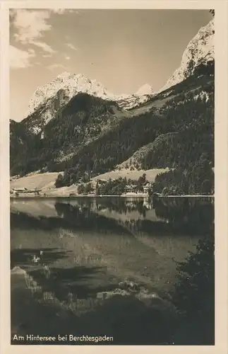 Berchtesgaden v. 1940  Am Hintersee  (45034)