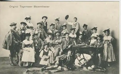 Tegernsee v. 1912  Original Tegernseer Bauerntheater  (45061)