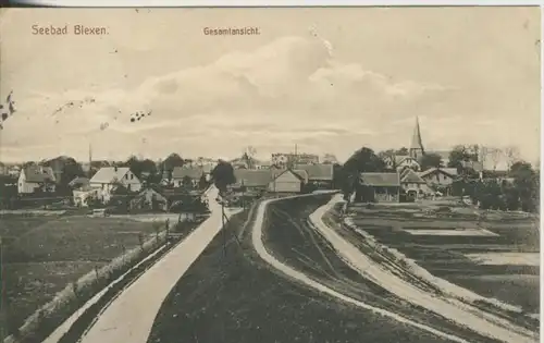 Seebad Blexen v. 1914  Dorfansicht  (619)