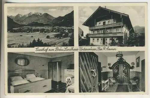 Untervössen v.1936 Gasthof  zum "Bräu-Landhaus", Bes. R. Ammen  (755-N)