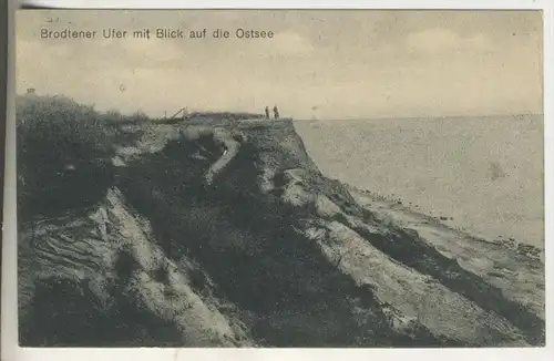 Brodtener Ufer.v.1927 Blick auf die Ostsee (801-N)
