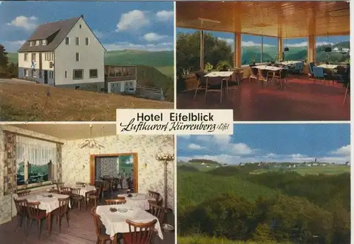Knürrenberg v. 1976  Hotel-Pension "Eifelblick",Bes. Josef Rademacher  (45213)