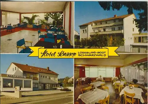 Loßburg-Rodt v. 1976  Hotel "Knapp",Bes. E. Knapp  (45448)
