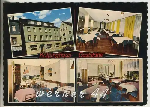 Betzdorf v. 1965  Kolpinghaus-Gaststätte,Bes. Frau Maria Löw  (1927)