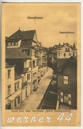 Bad Herrenalb v. 1926  Hotel Krull (2905)