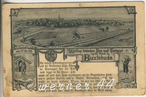 Buxtehude v. 1936 Wettlauf zwischen Hase und Igel (3159)