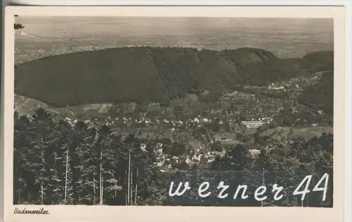 Badenweiler v.1950 Total-Stadt-Ansicht (5303)