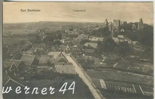 Bad Bentheim v.1914 Totalansicht (5400-3)