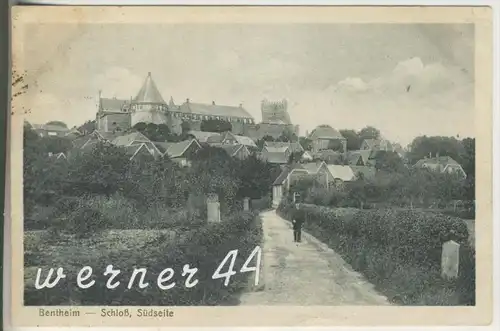 Bad Bentheim v.1907  Schloß Südseite (5400-5)