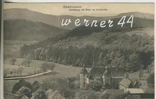 Oberhundem v.1912 Adolfsburg mit Blick ins Hundemtal  (16742)