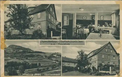 Oberbernhards v. 1952  Dorf & Jugendherberge  (52144)