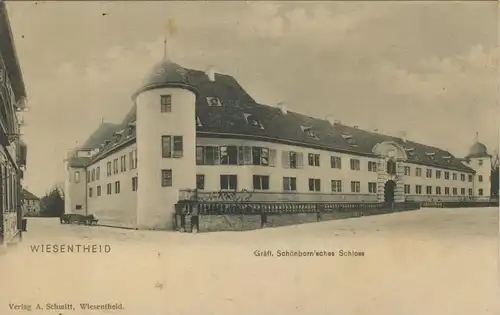 Wiesentheid v. 1914  Gräfl. Schönborn`sches Schloss  (52379)