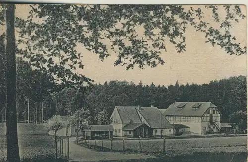 Bei Pulsnitz v. 1925  Forsthaus Luchsenburg  (52395)