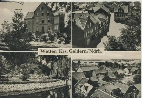 Wetten, Krs. Geldern v. 1959  4 Ansichten  (52453)