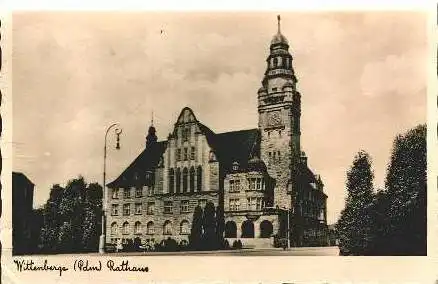 Wittenberge v. 1938  Rathaus  (3204)
