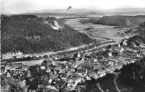 Oberndorf von 1960 Teil-Stadt-Ansicht (22669)