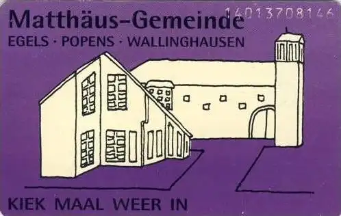 Wallinghausen - Matthäus Gemeinde (Neu 6 DM)  (1058)