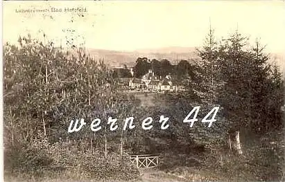 Bad Hersfeld v. 1913  Lullusbrunnen mit Siedlung  -  siehe Foto !!  (27104)