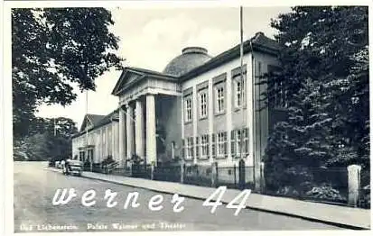 Bad Liebenstein v. 1938  Palais Weimar und das Theater  (27141)