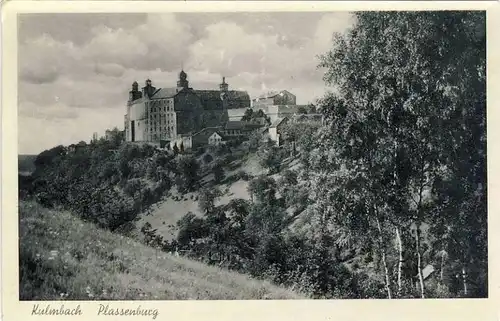 Kulmbach v. 1942  Plessenburg  --  siehe Foto !!  (32128)