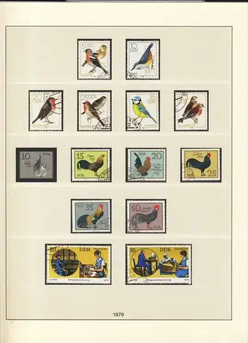 Rassegeflügel,Singvögel,F ernsprechvermittlung,  v. 1979  --  siehe Foto !!   (98)