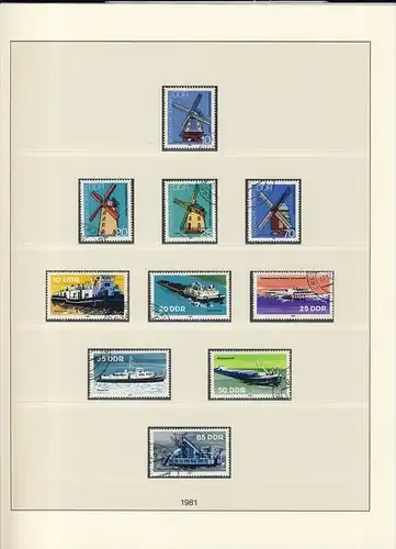 Binnenschiffe,Windmühlen, v. 1981  --  siehe Foto !!   (125)