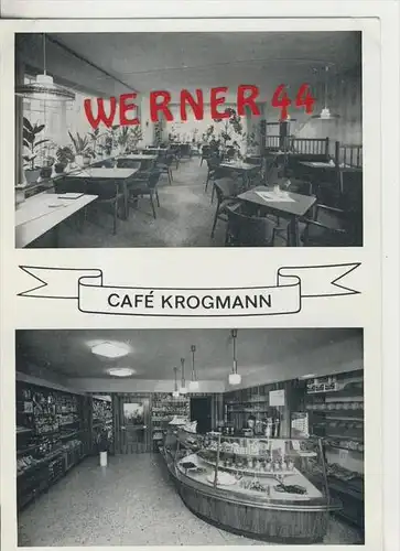 Bad Westerkotten v. 1973  Cafe Krogmann  --  siehe Foto !!   (28472)
