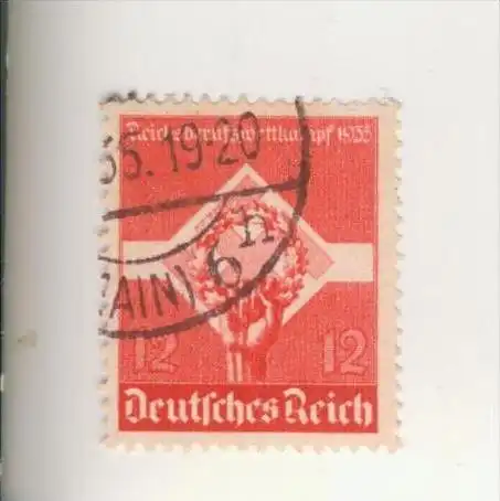 Deutsches Reich v. 1935   Reichsberufswettkampf   12 Pfennig  (127)