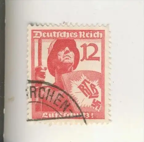 Deutsches Reich v. 1937   Luftschutz  12 Pfennig  (143)
