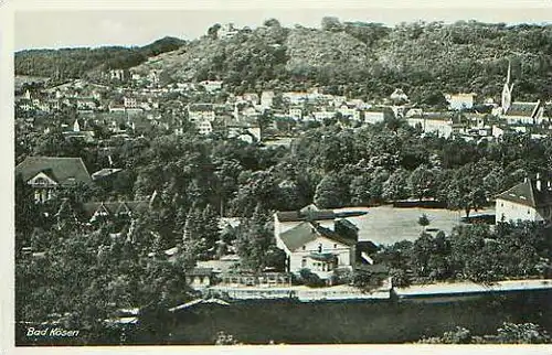 Bad Kösen v.1936 Teil-Stadt-Ansicht (17529)
