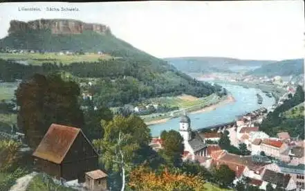 Lilienstein v.1922 Teil-Stadt-Ansicht (16336)
