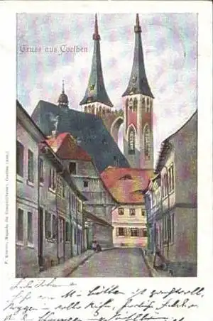 Cöthen v.1901 Dorfstrasse (16346)