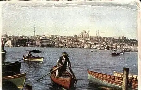 Istanbul v.1956 Teil-Stadt-Ansicht (16366)