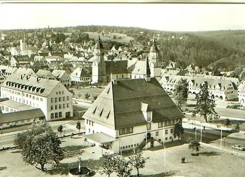 Freudenstadt v.1971 Teil-Stadt-Ansicht .(21075)