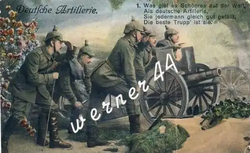 Deutsche Artillerie v.1916 Soldaten (2854)