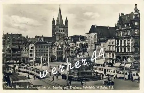 Köln..v.1930..Heumarktmit   St. Martin..(2610)