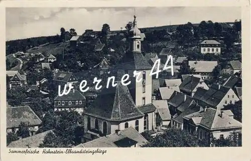 Hohenstein v.1943 Teil-Stadt-Ansicht (6731)