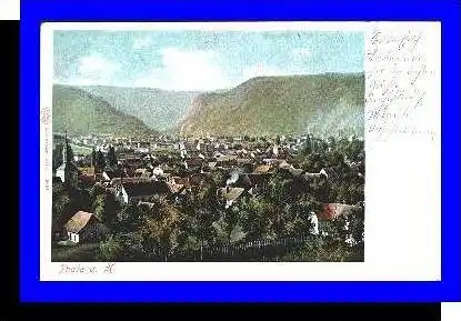 Thale v.1908 Teil-Stadt-Ansicht (735)