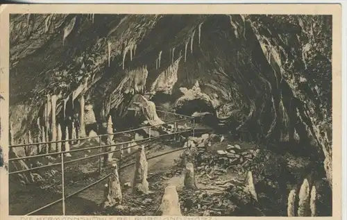 Rübeland / Harz v. 1914  Die Hermannshöhle  (45522-SH)