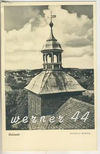Walsrode v.1957 Vom Kirchturm aus gesehen die Stadt  (4293)