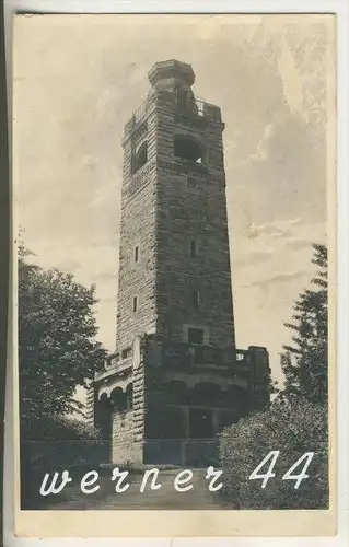 Eschwege v.1941 Bismarckturm auf dem Leuchtberg  (4321)