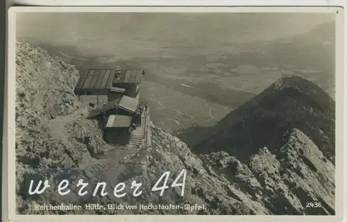 Hochstaufen-Gipfel v.1939.Reichenhaller-Hütte (6182)