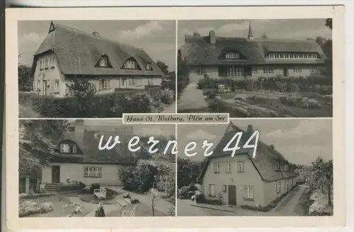 Plön v.1961 Haus St. Walburg "Müttergenesungsheim"  (6543)