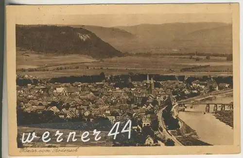 Höxter v.1921 Teil-Stadt-Ansicht (6750)