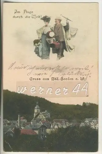 Gruss aus  Bad Sooden v.1905 2 Ansichten (7465)