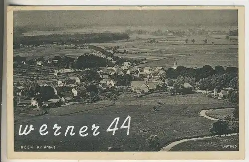Heek, Kr. Ahaus v.1942 Dorf - Luftaufnahme (7590)
