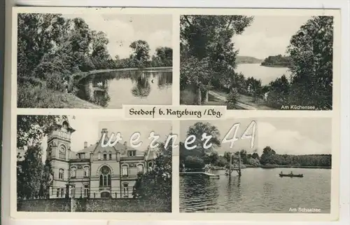 Seedorf b. Ratzeburg v.1961  Schloß,Küchensee,Am Schaalsee  (8220)