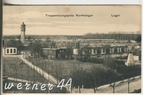 Warthelager v.1918 Lager & Turm (10090)